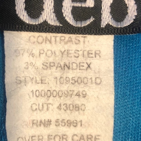 Deb black & blue sequin party dress. - Picture 8 of 9